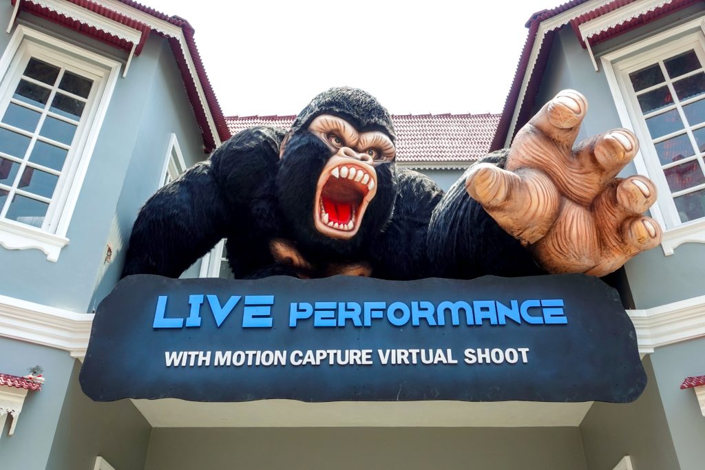 Live performance with motion capture and virtual tour at Ramoji Film City
